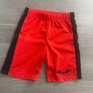 DC Comics Batman Boys Shorts Mesh Size 8 Red